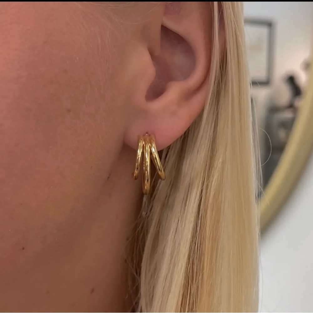 Hoop earrings